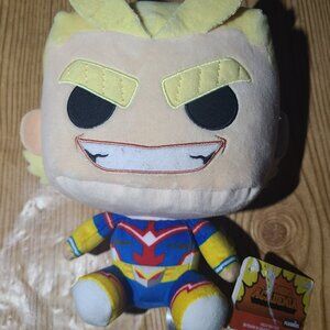 All Might My Hero Academia Funko Collectible 7in plush (NEW)